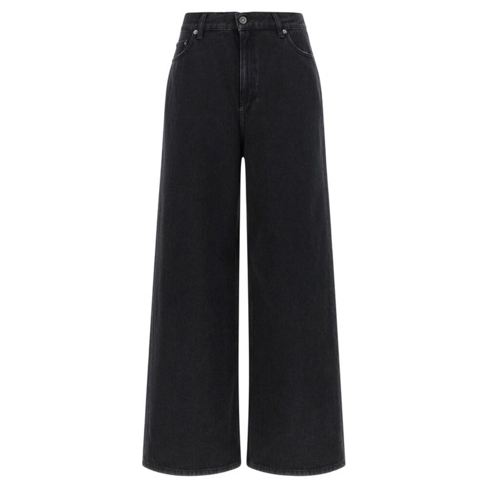 Golden Goose Black Cotton Flared Women's Jeans